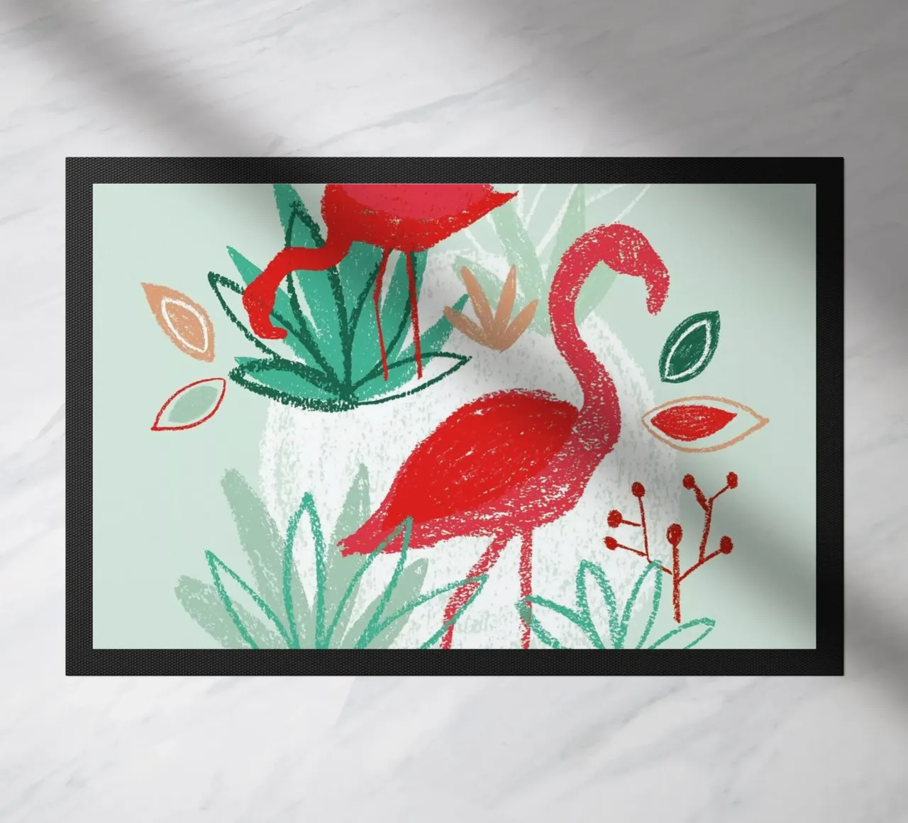 The Two Flamingos zerbino da BlauMaschine