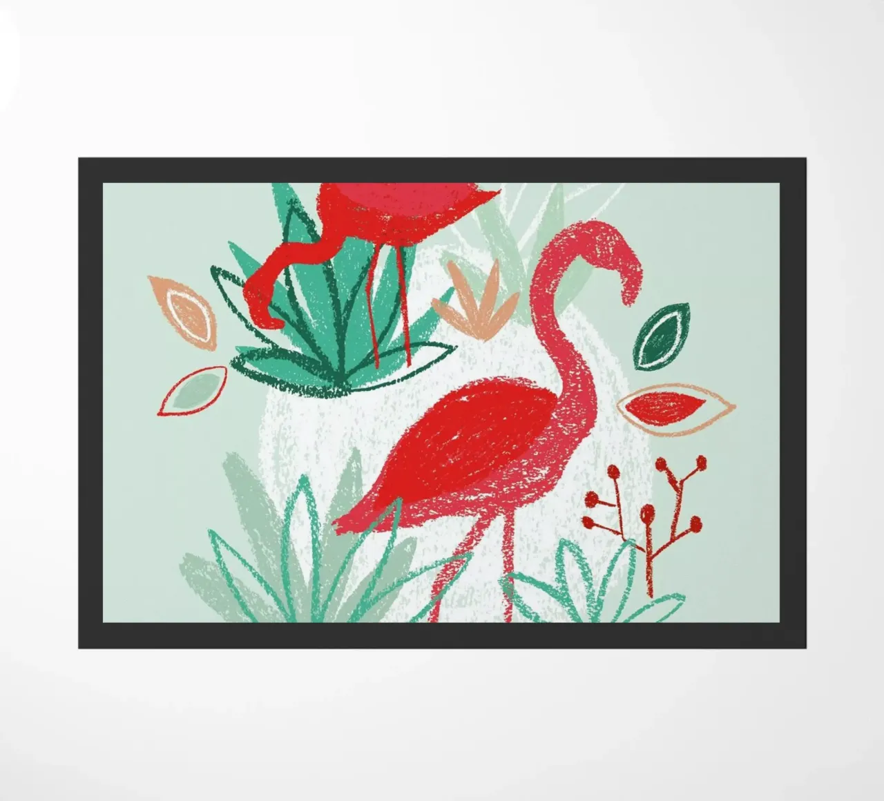 The Two Flamingos zerbino da BlauMaschine