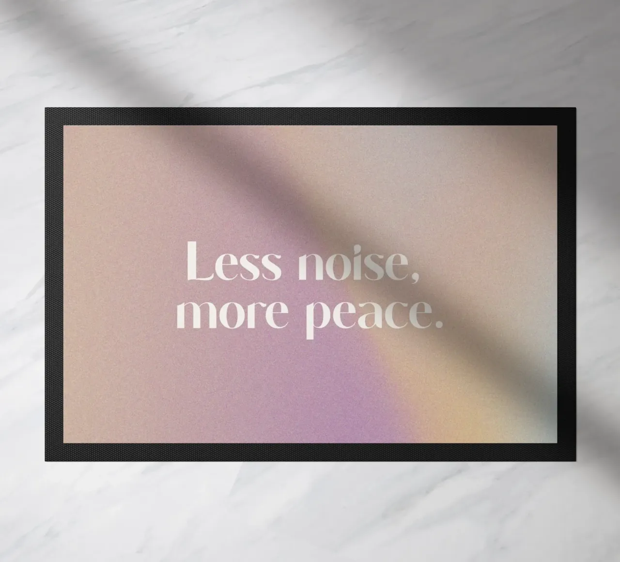 Less Noise More Peace zerbino da treechild