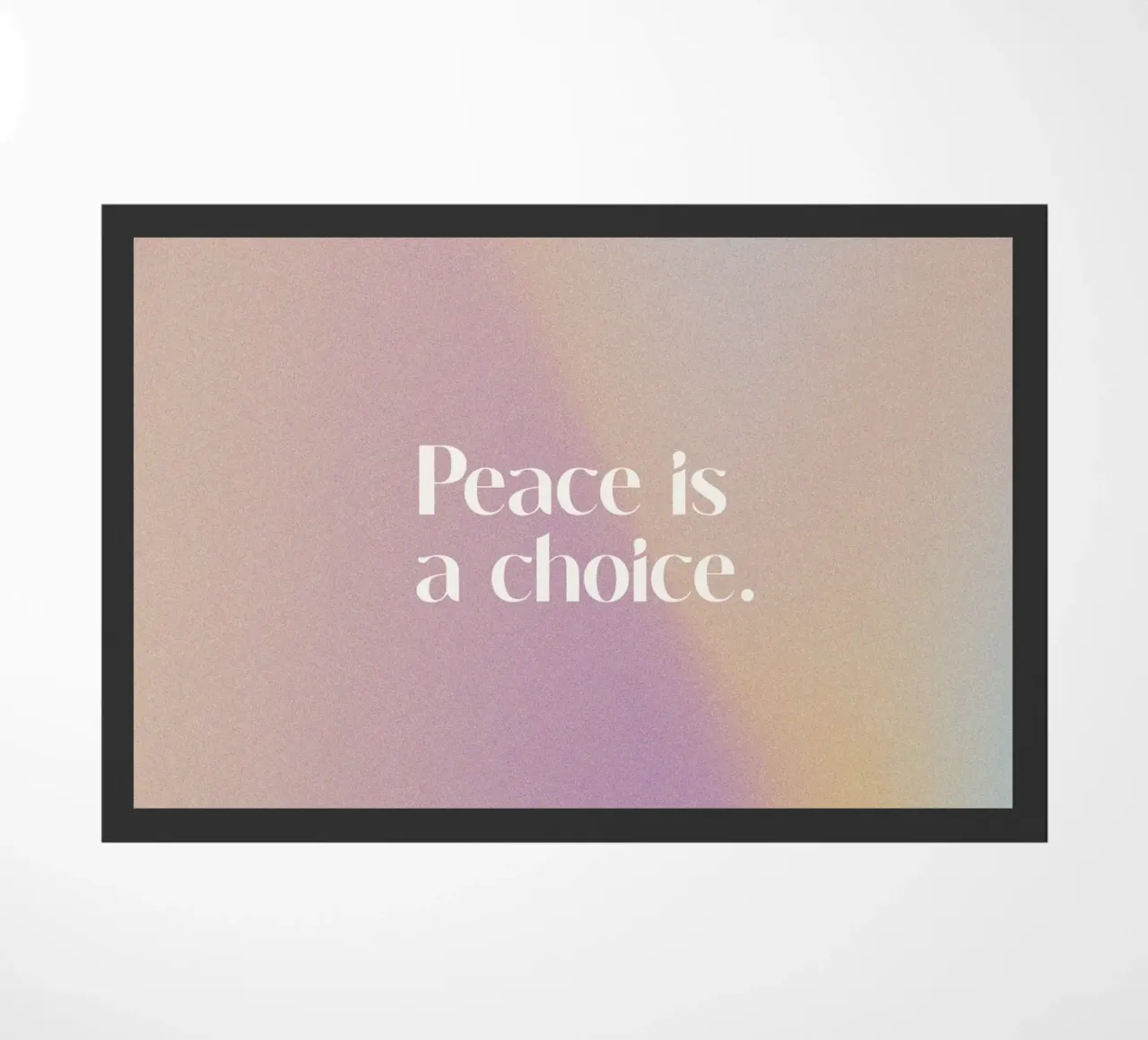 Peace Is A Choice zerbino da treechild