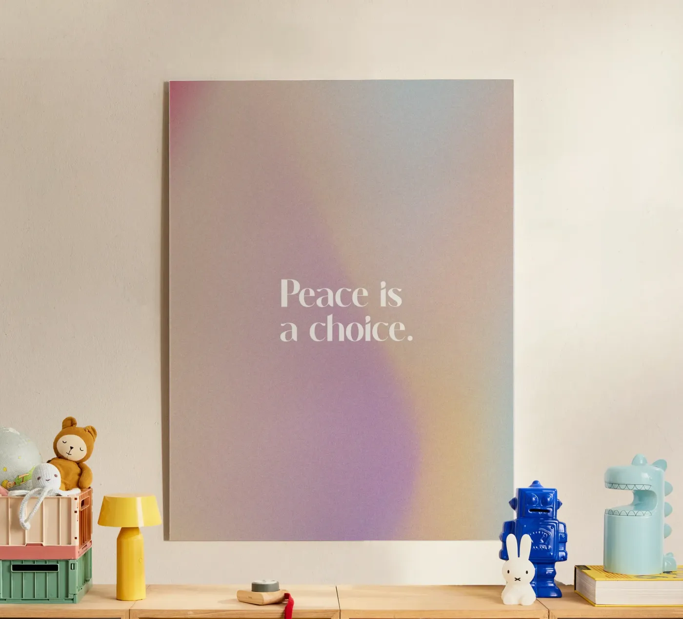 Peace Is A Choice plexiglass da treechild