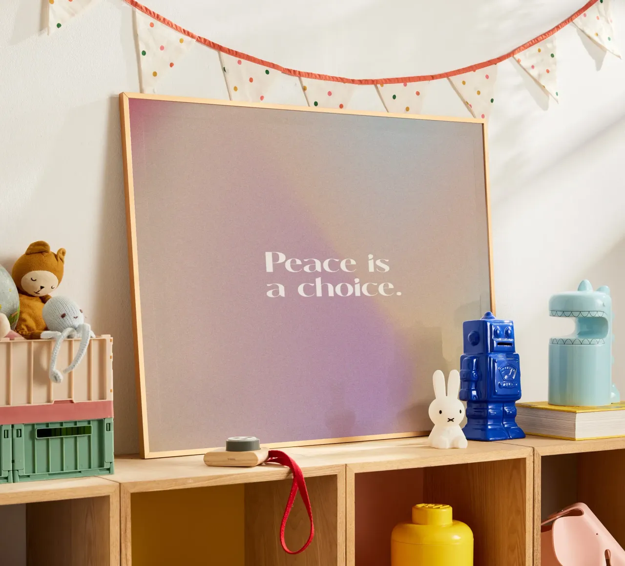 Peace Is A Choice carta hahnemühle da treechild