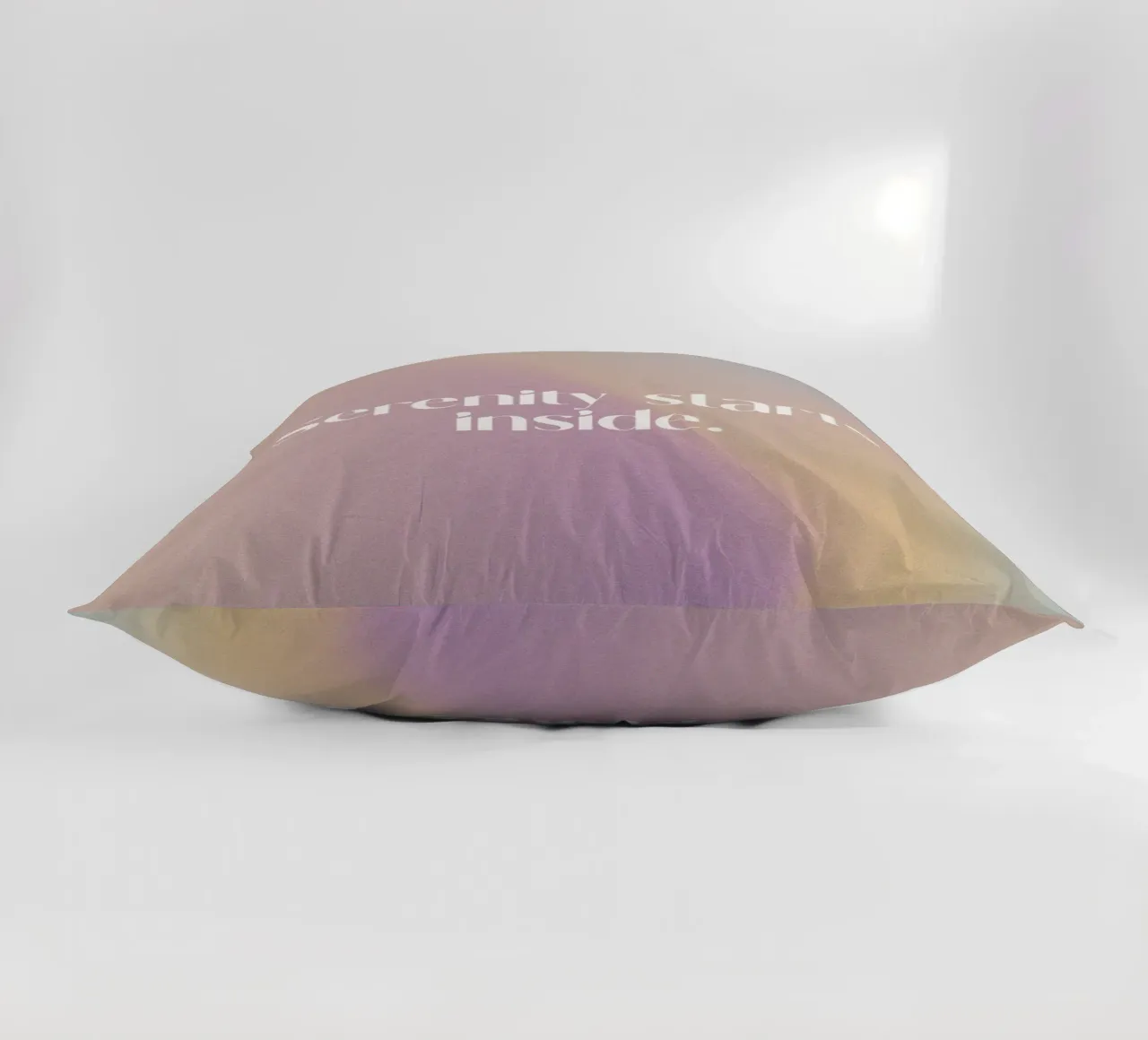 Serenity Starts Inside cuscino da treechild