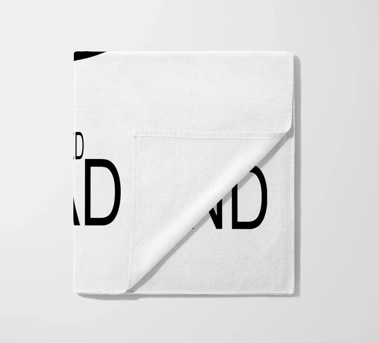 Dead End Funny Sarcastic Sarcasm Minimalistic beach towel by sillyindustries