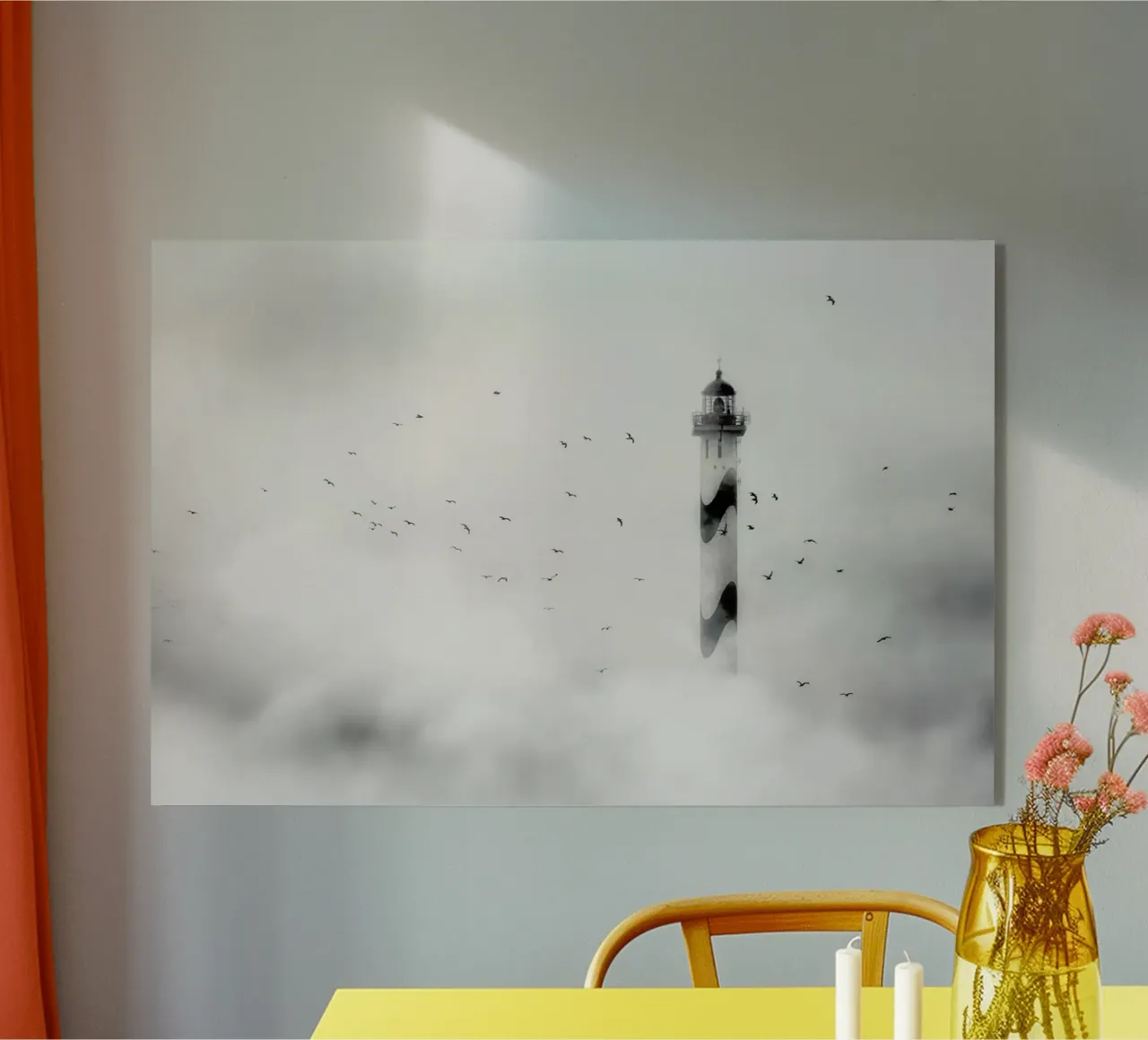 The Fog - Piet Flour plexiglass da Pictufy