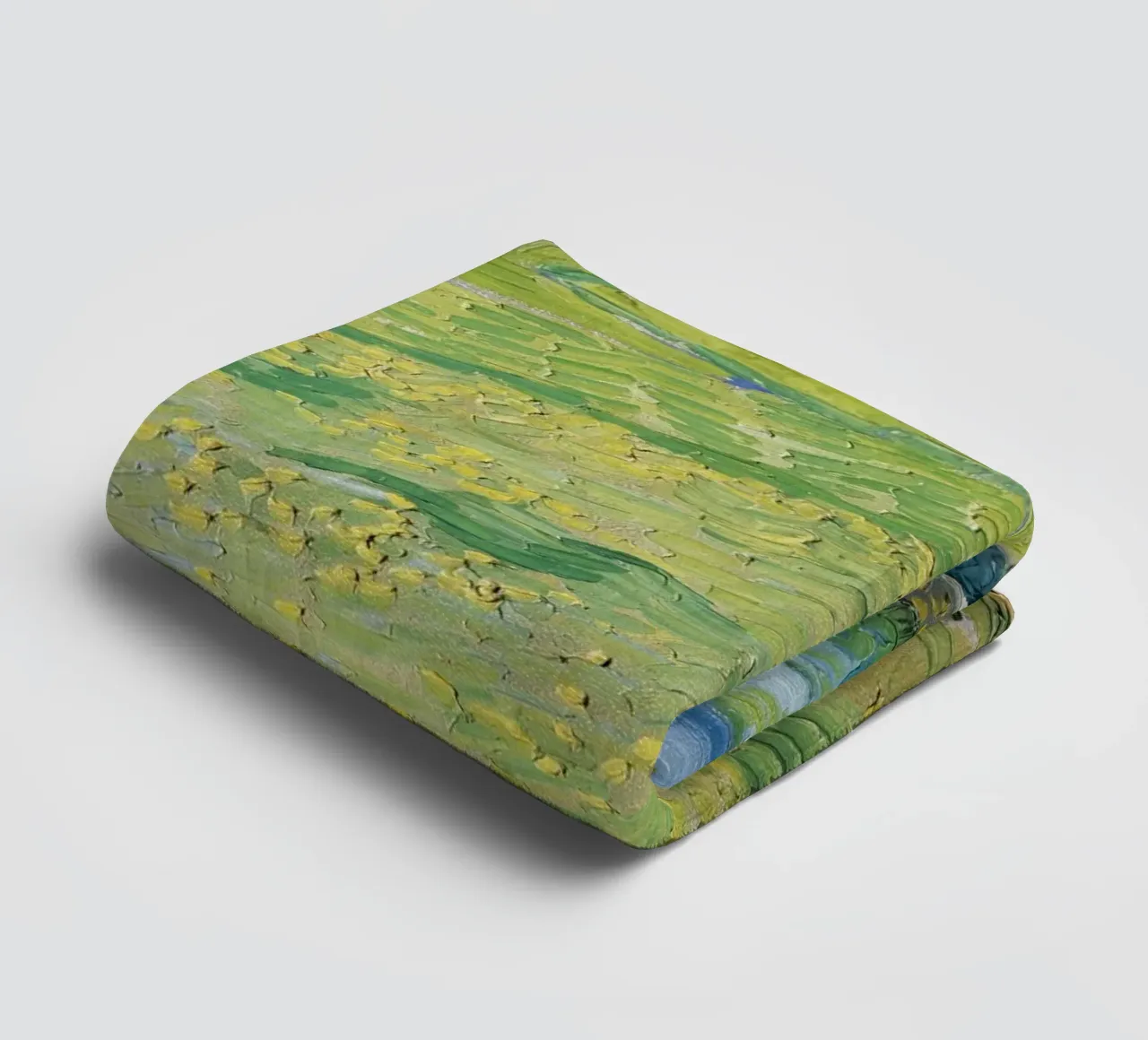 Vincent van Gogh - Vue de Vessenots près d'Auvers serviette de bain de Timeless Artworks