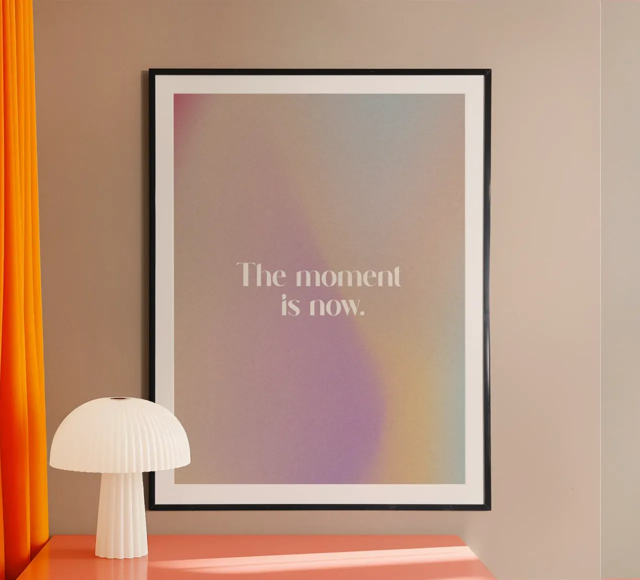 The Moment Is Now poster by treechild