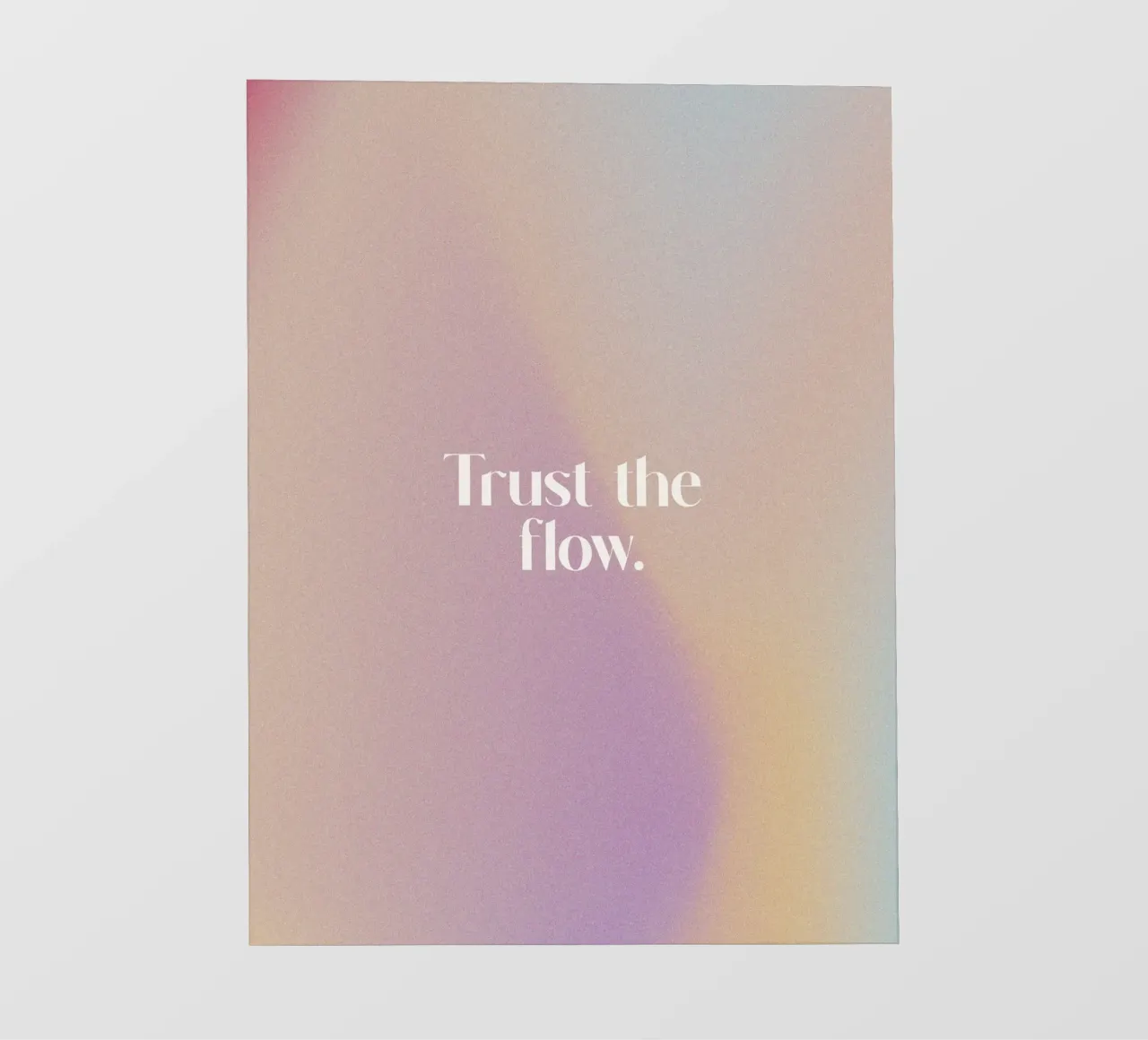 Trust The Flow pellicola backlit da treechild