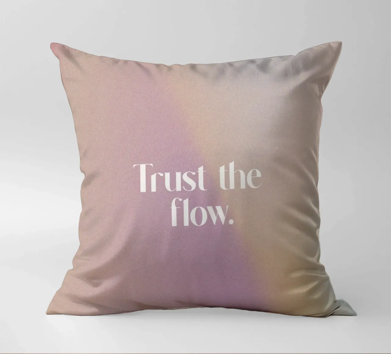 Trust The Flow cuscino da treechild