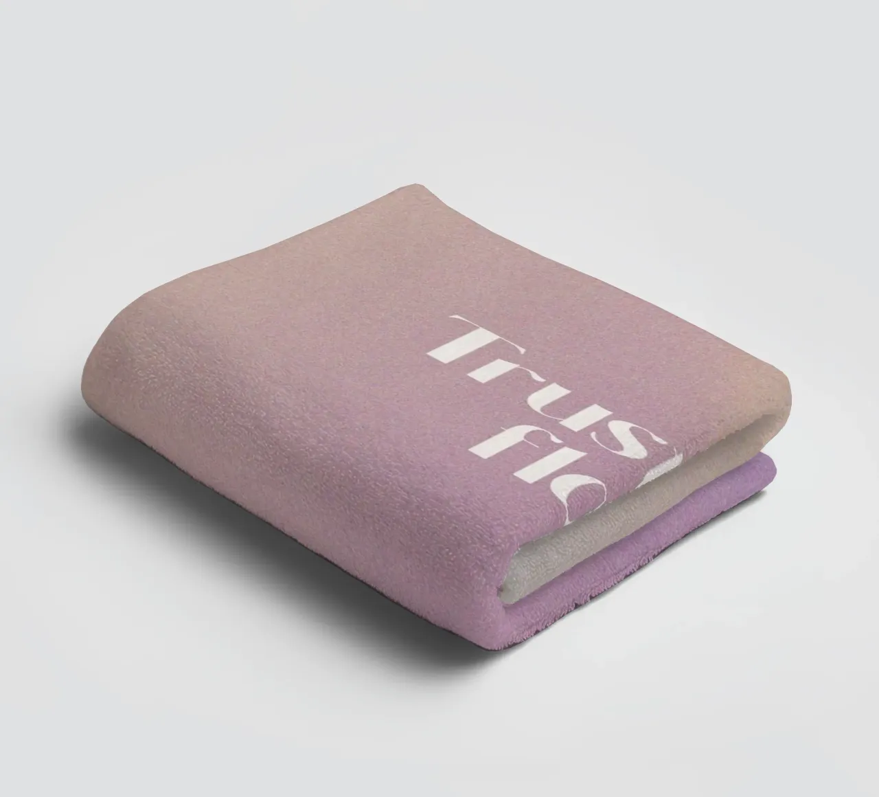 Trust The Flow asciugamano da bagno da treechild
