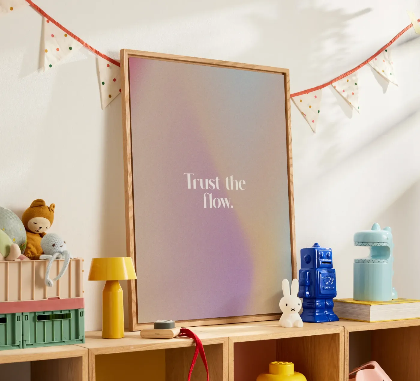 Trust The Flow plexiglass da treechild