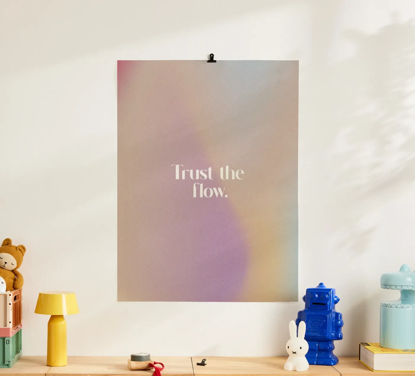 Trust The Flow poster da treechild