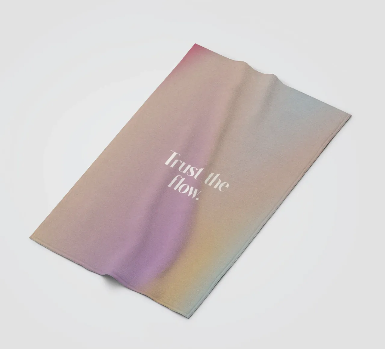 Trust The Flow coperta in pile da treechild