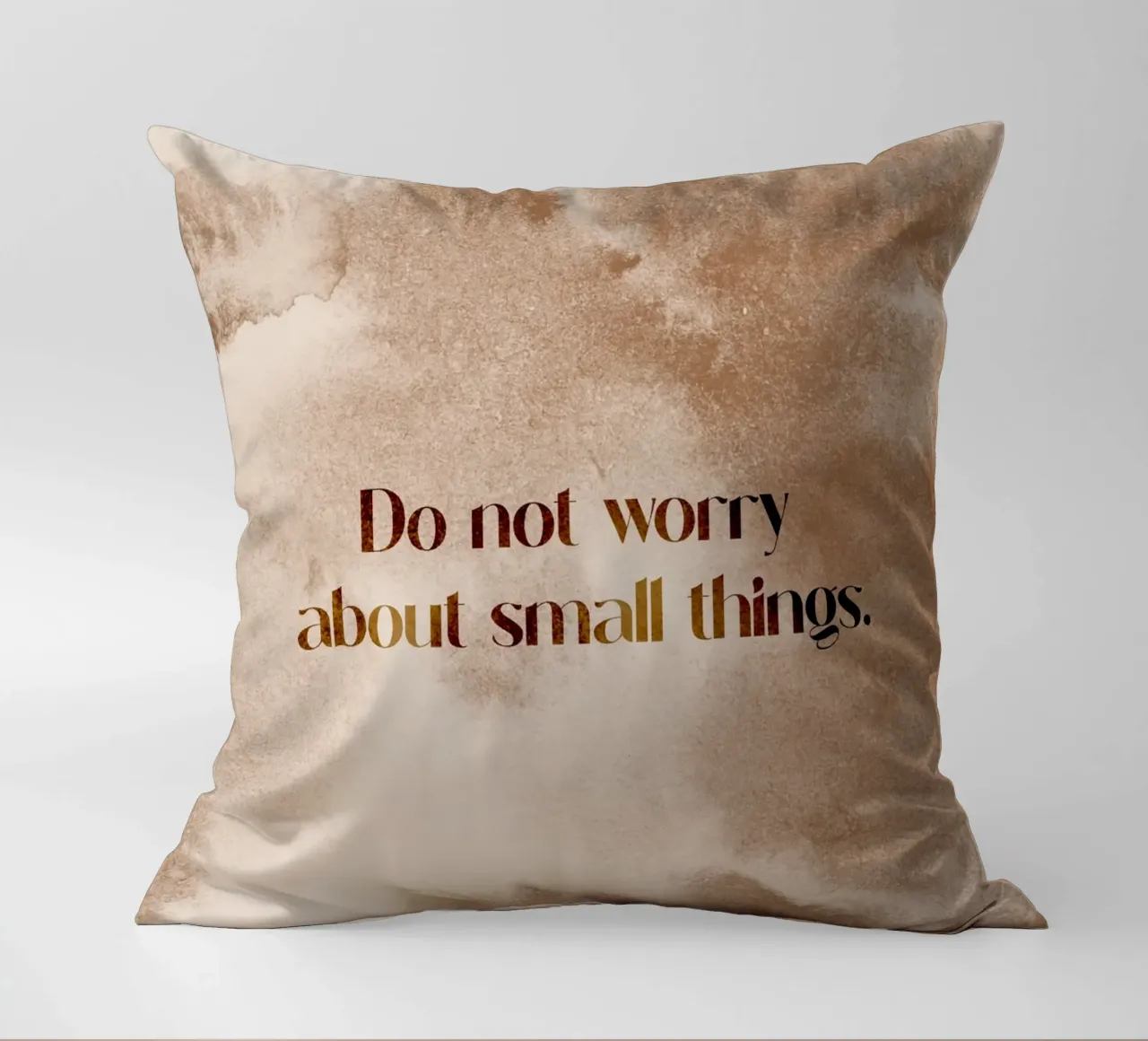 Do Not Worry cuscino da treechild