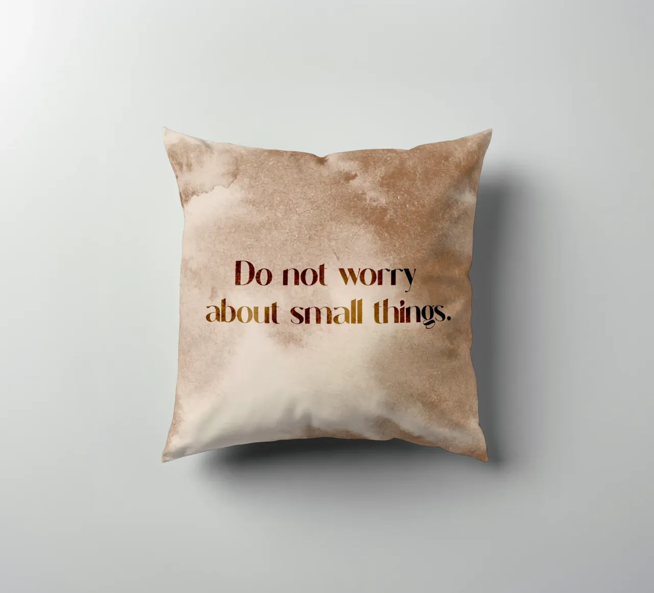 Do Not Worry cuscino da treechild