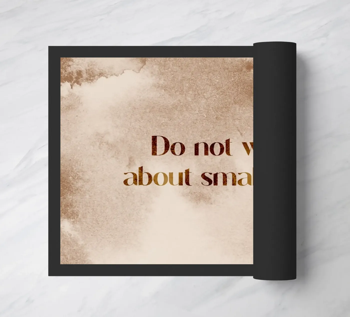 Do Not Worry deurmat van treechild