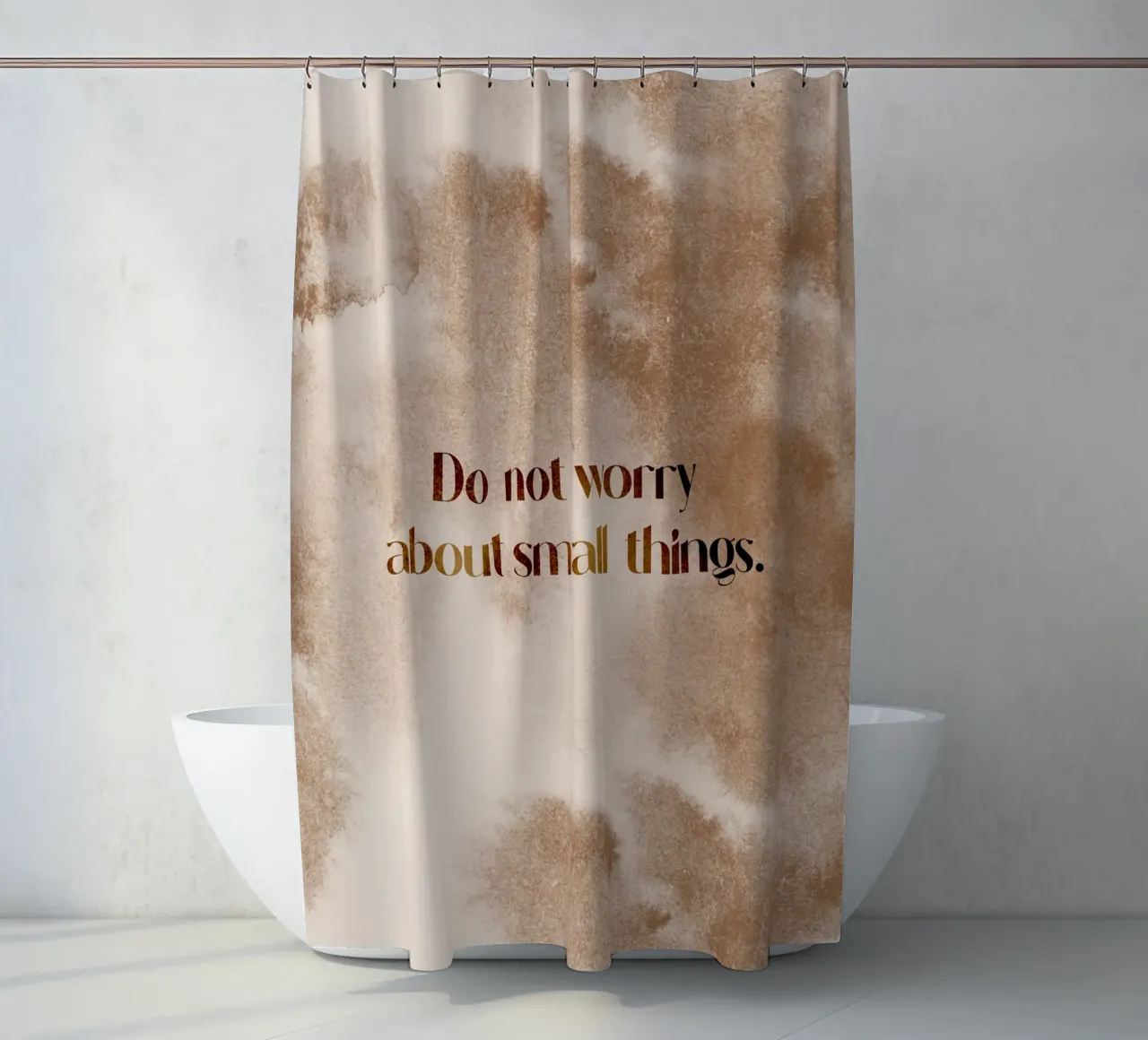 Do Not Worry tenda da doccia da treechild