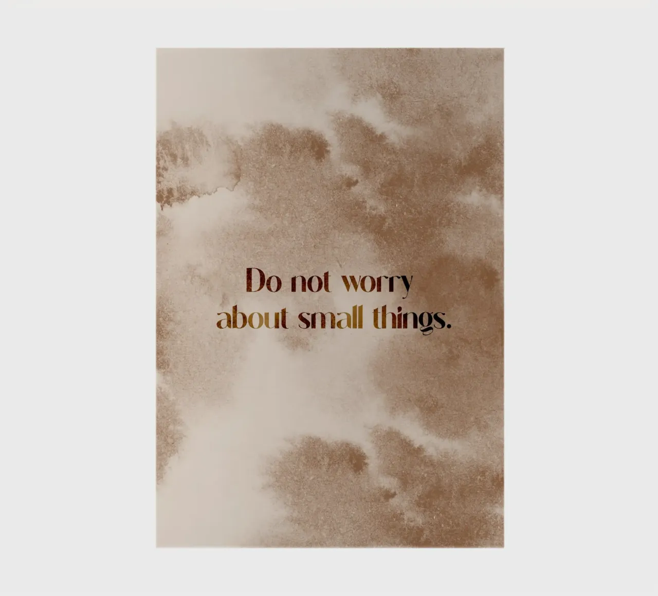 Do Not Worry notebook by treechild