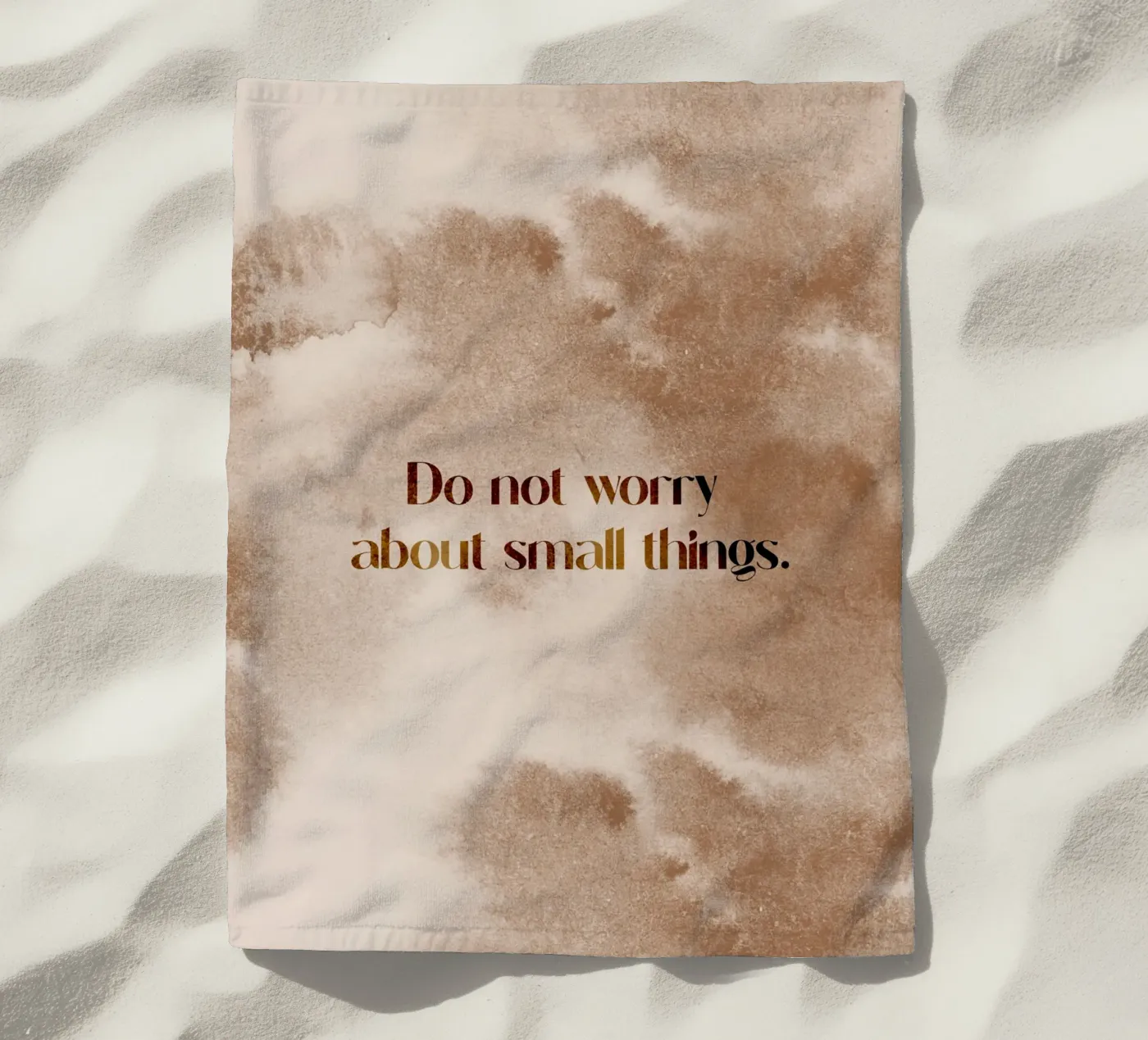 Do Not Worry telo mare da treechild