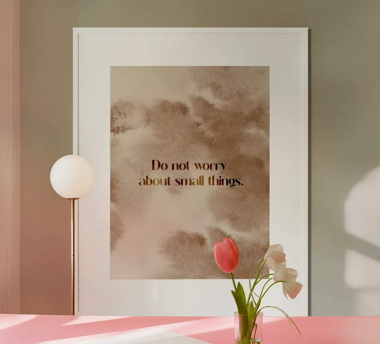 Do Not Worry carta hahnemühle da treechild