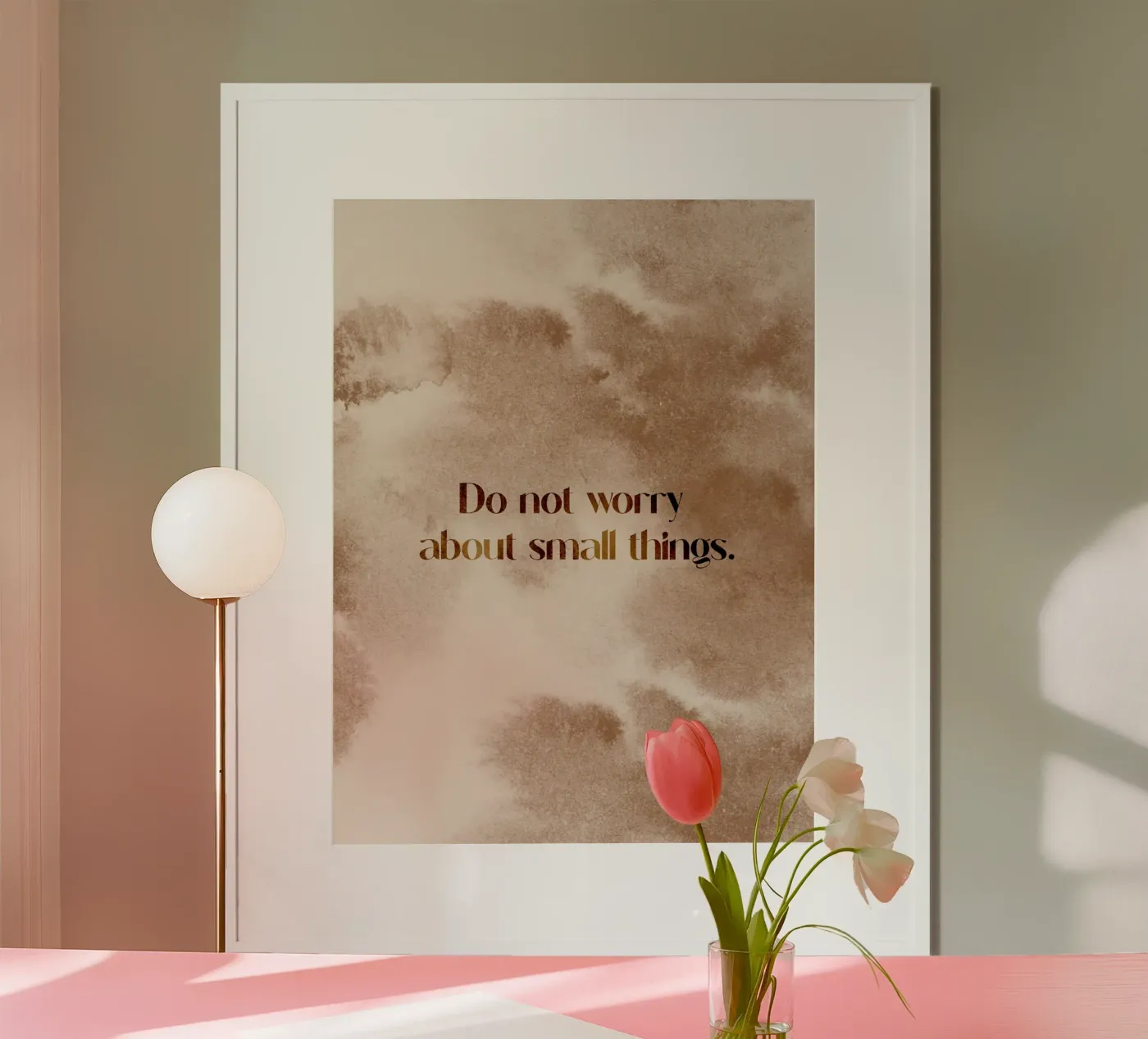 Do Not Worry poster by treechild