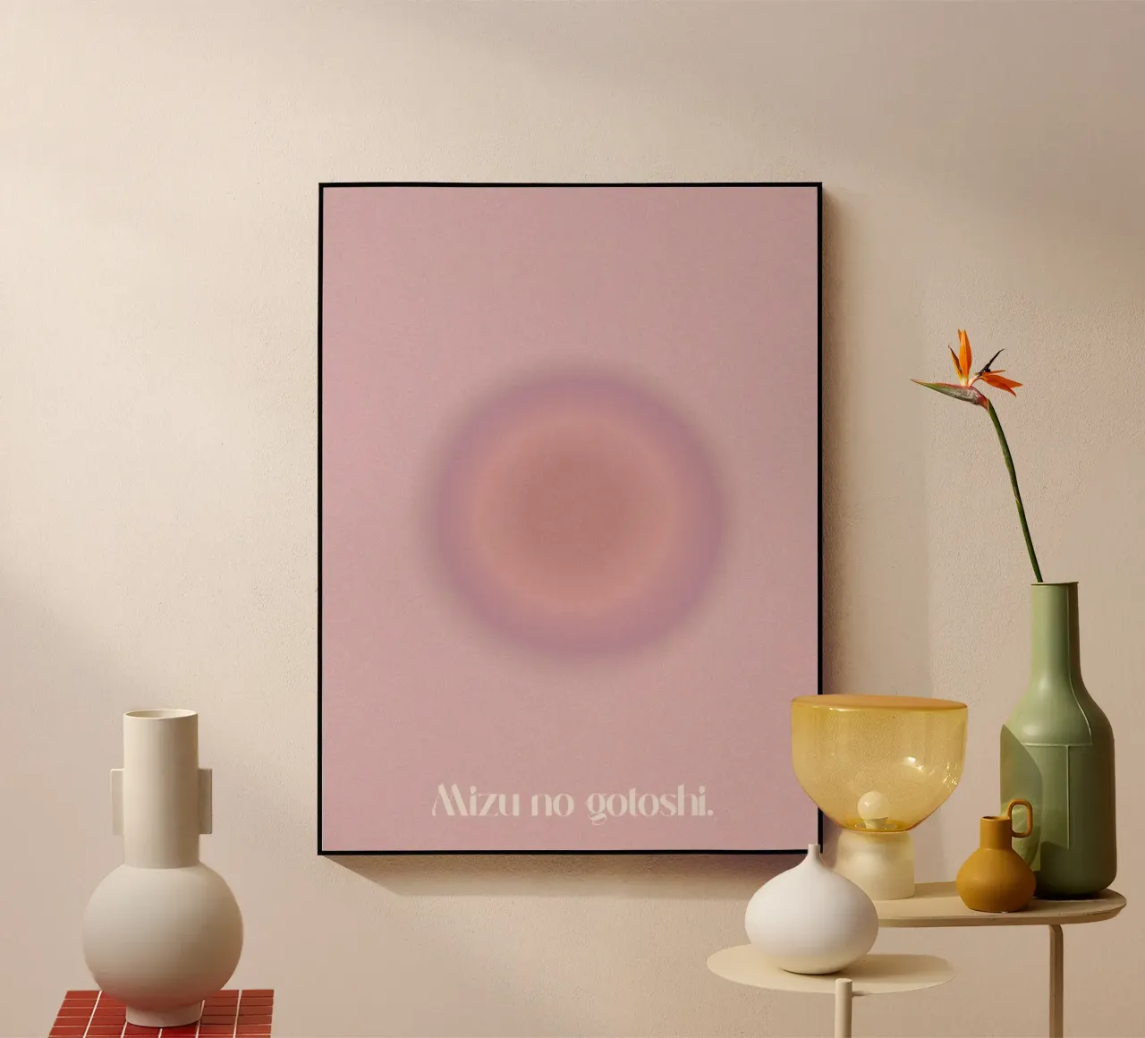 Be Like Water plexiglass da treechild