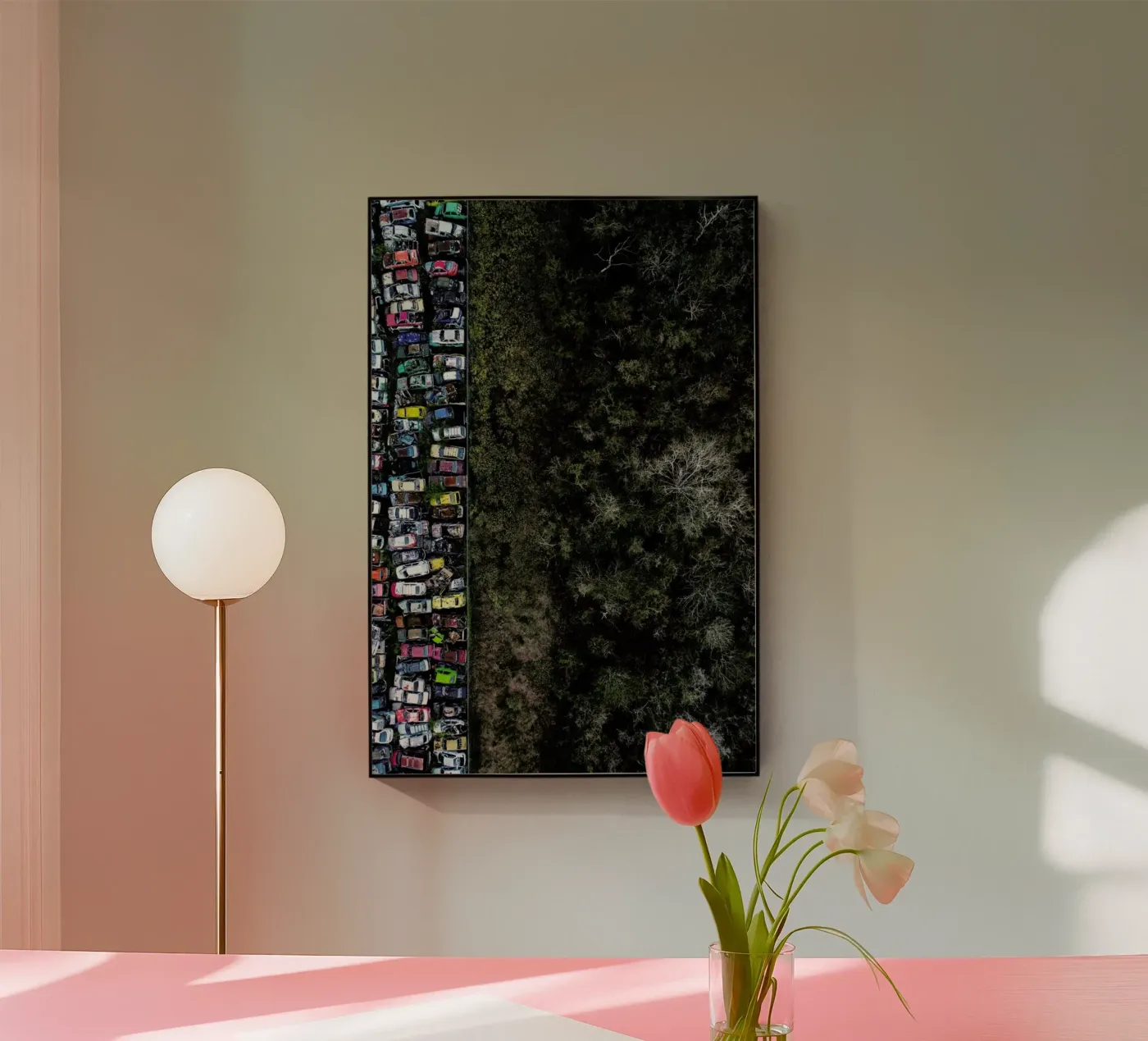 Zombie Junk plexiglas de ROBERTO H