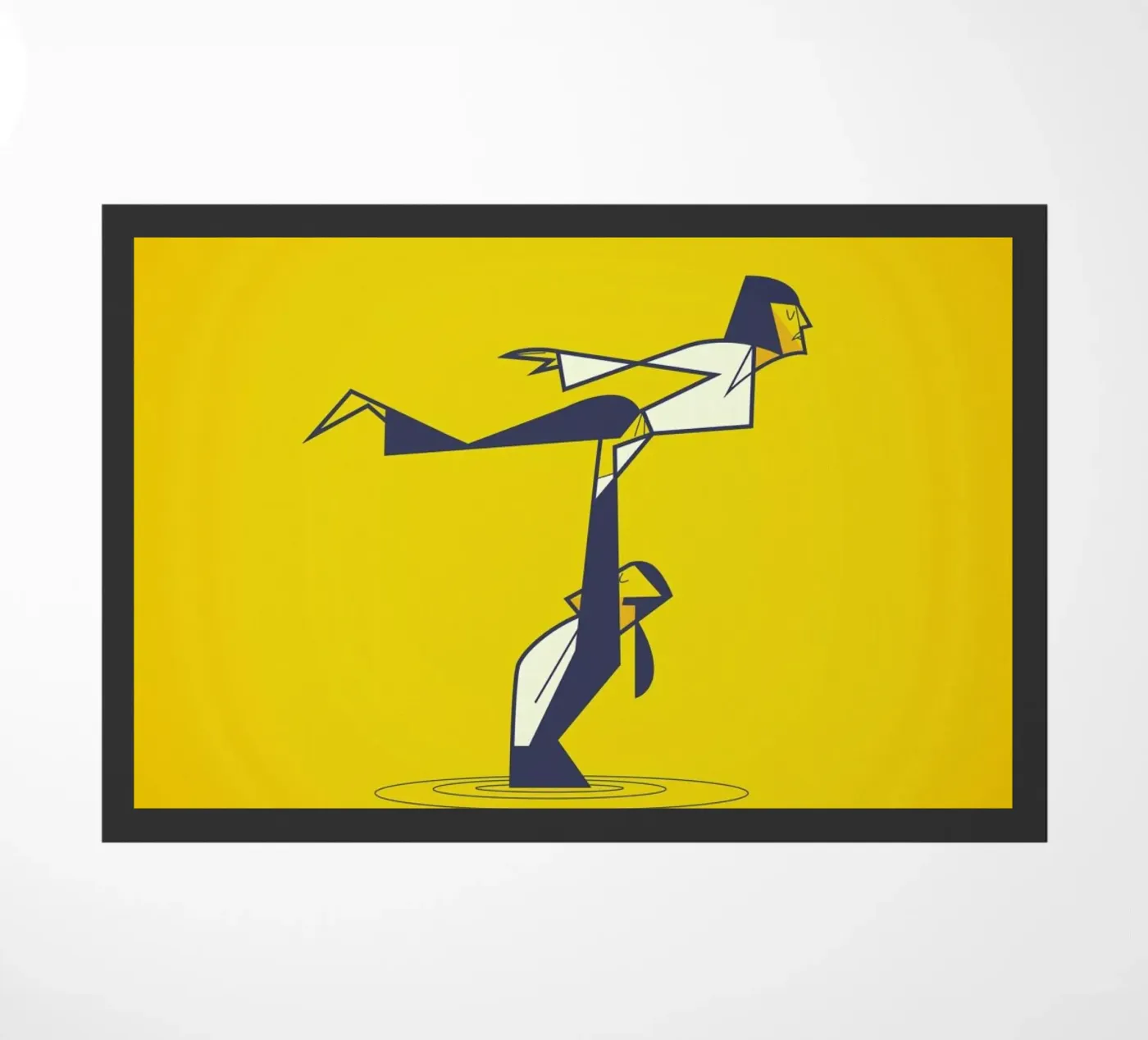 Pulp Dancing doormat by Ale Giorgini