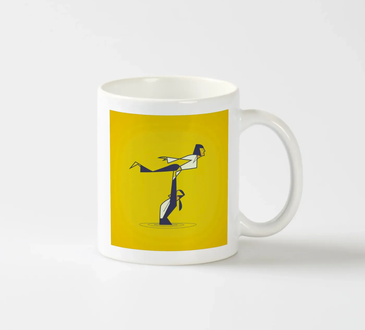 Pulp Dancing ceramic mug by Ale Giorgini