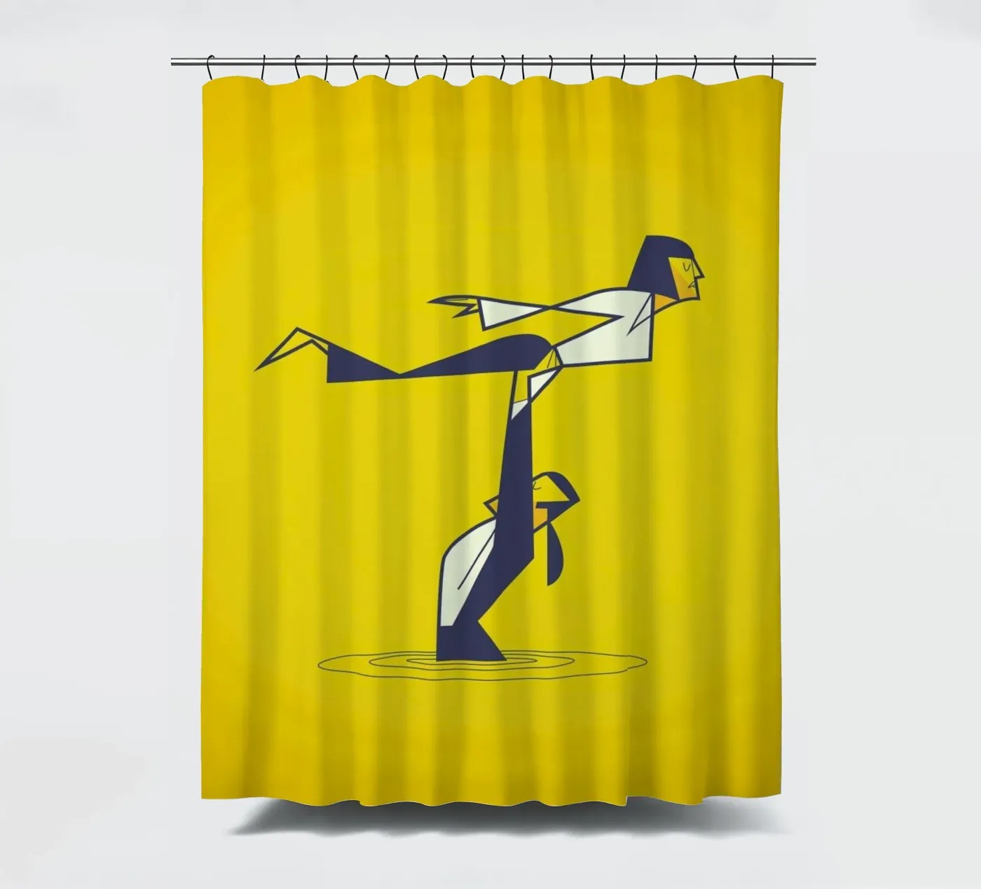 Pulp Dancing Duschvorhang von Ale Giorgini