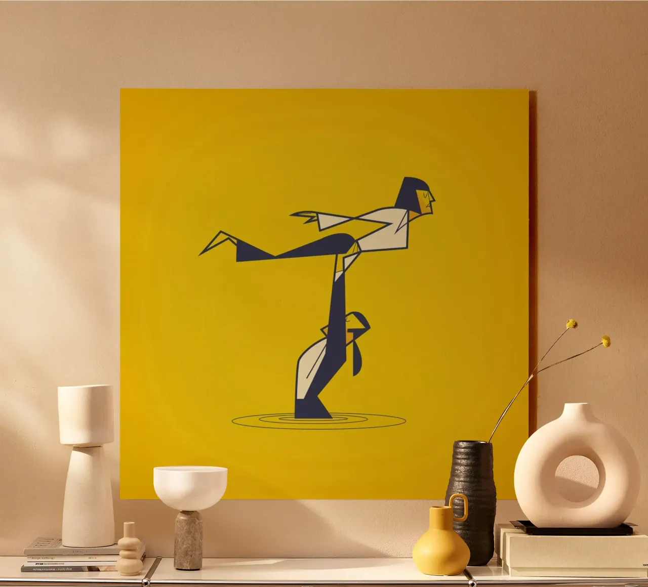 Pulp Dancing alluminio dibond da Ale Giorgini