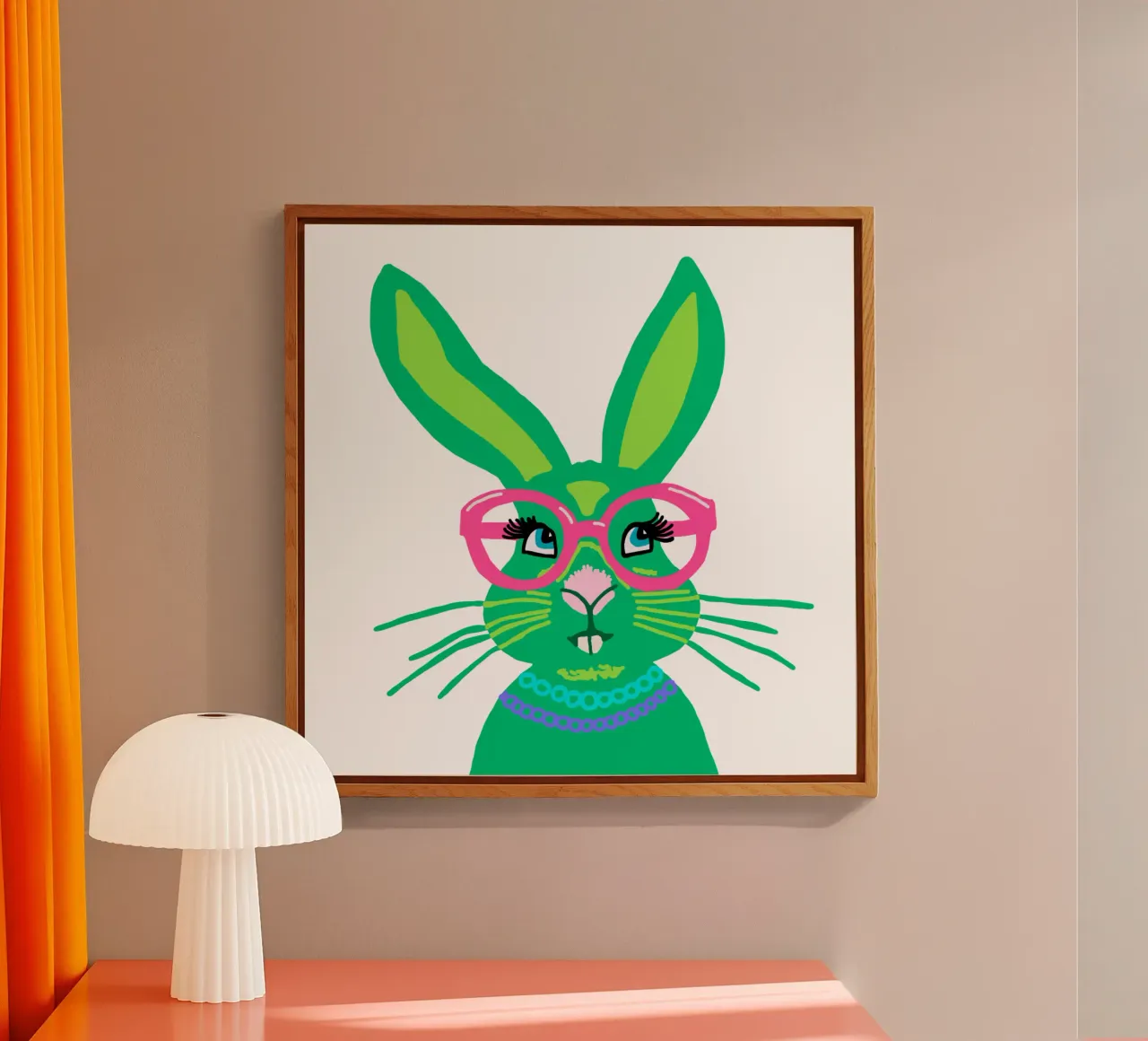 Miris Easter Bunny plexiglass da Miris bunte Modewelt