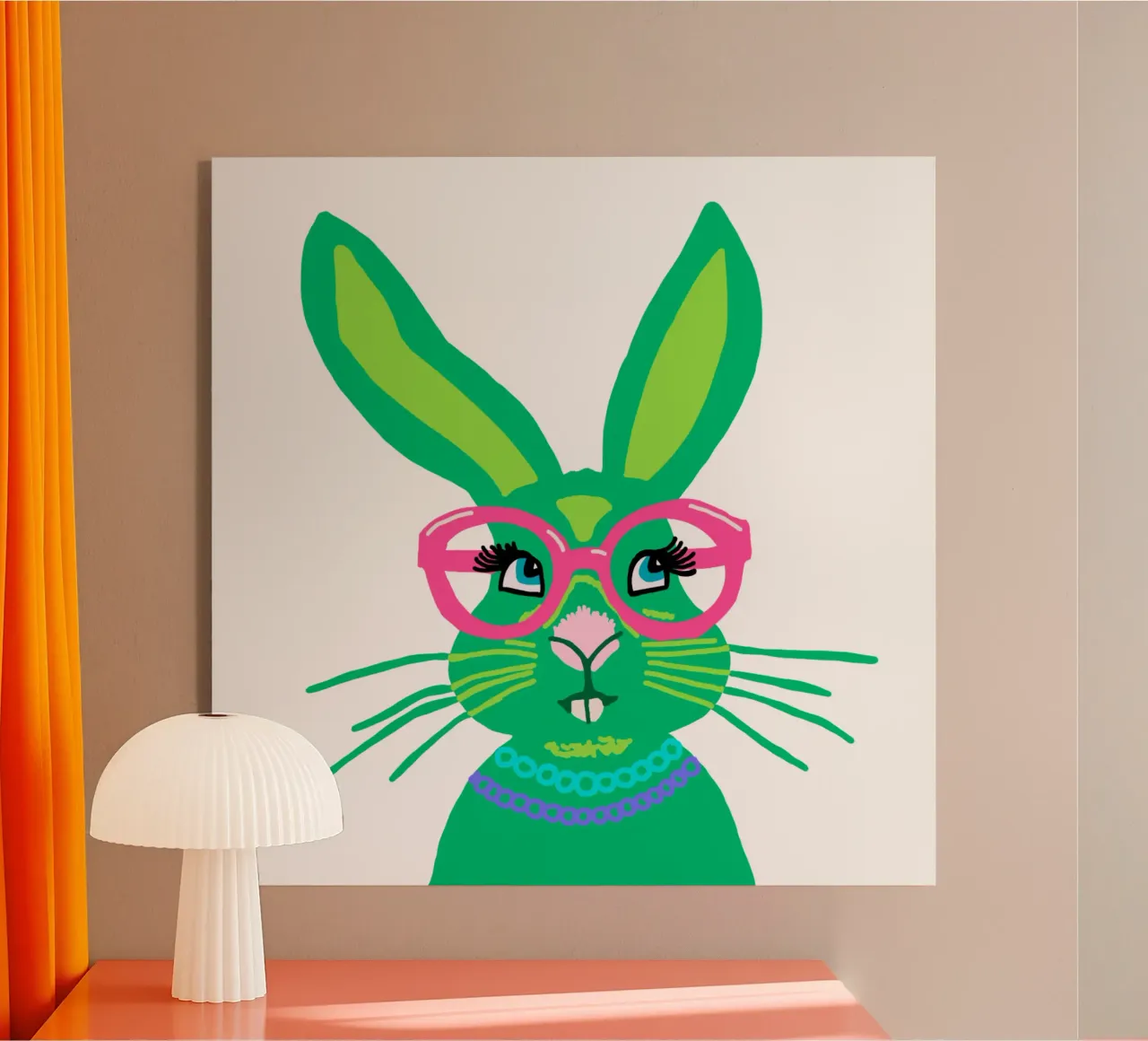Miris Easter Bunny plexiglass da Miris bunte Modewelt