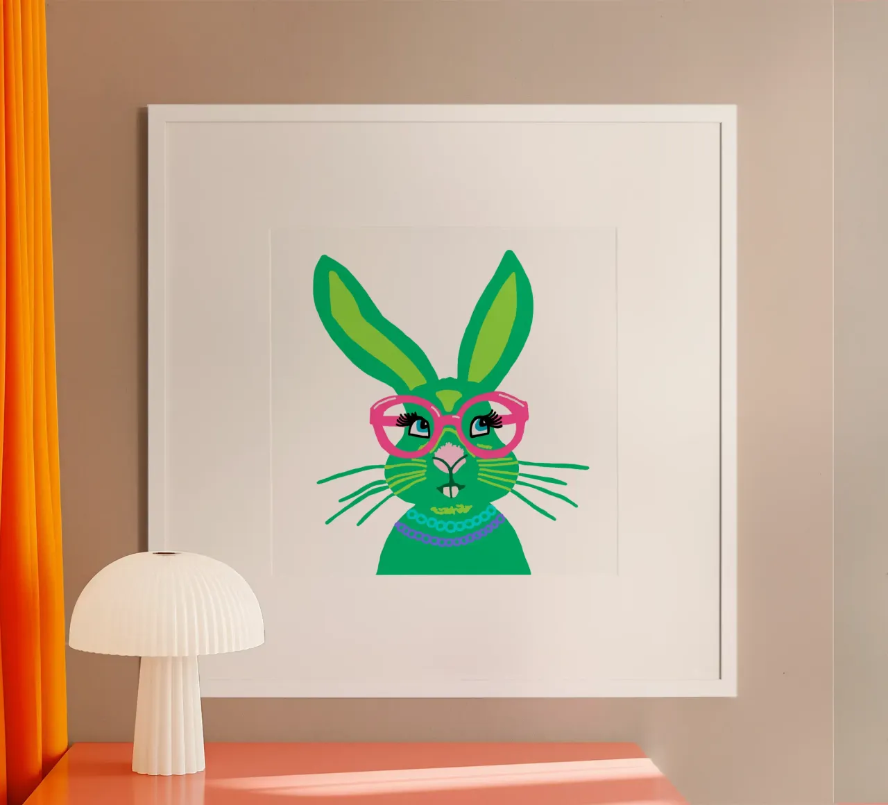 Miris Easter Bunny hahnemühle by Miris bunte Modewelt