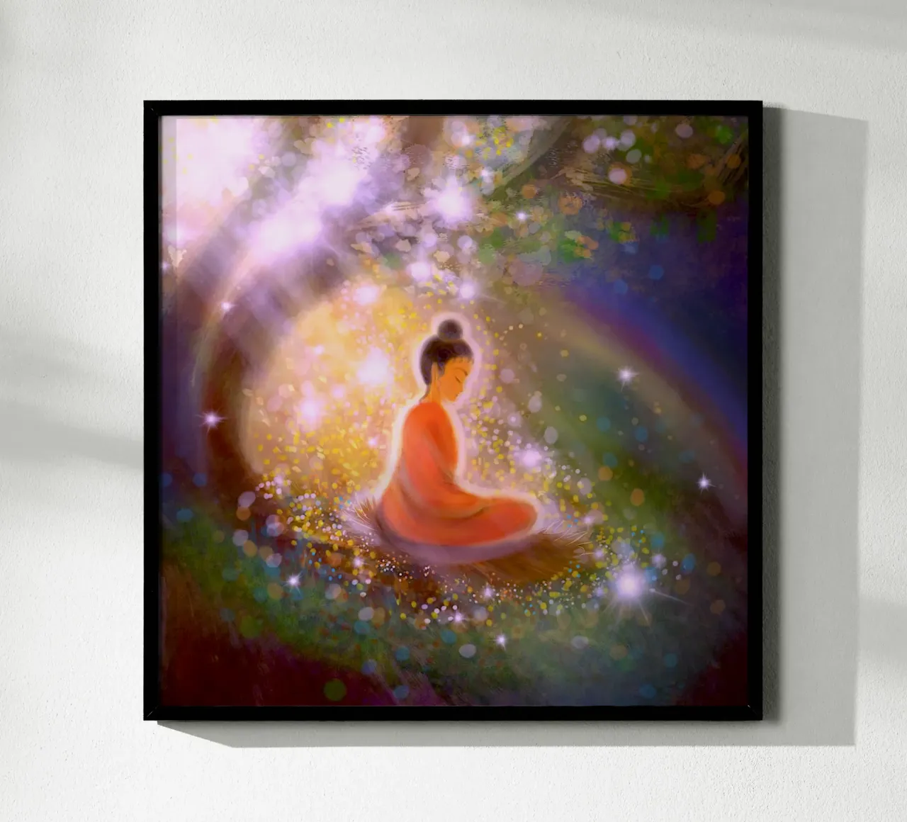 Meditation hahnemühle by Happy 😃 Art 🎨 by Christine Schnoell