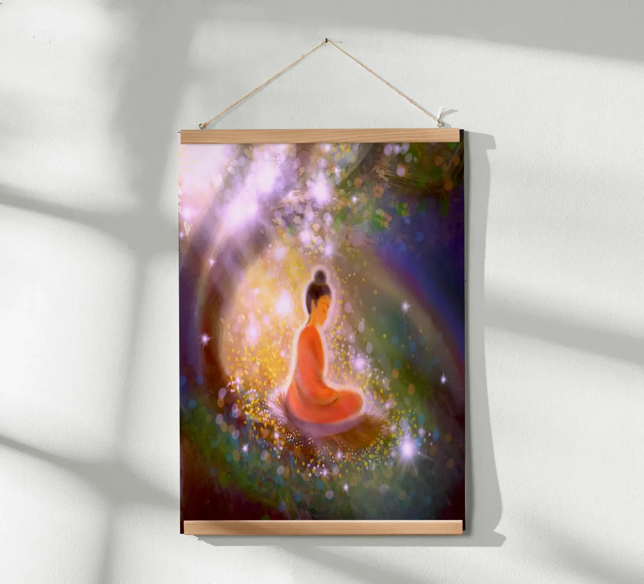 Meditation hahnemühle by Happy 😃 Art 🎨 by Christine Schnoell