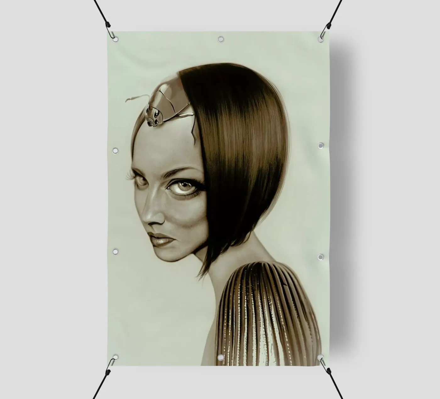 INSECTION telo in pvc da Giulio Rossi