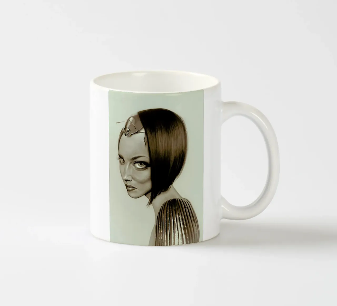 INSECTION mug en céramique de Giulio Rossi