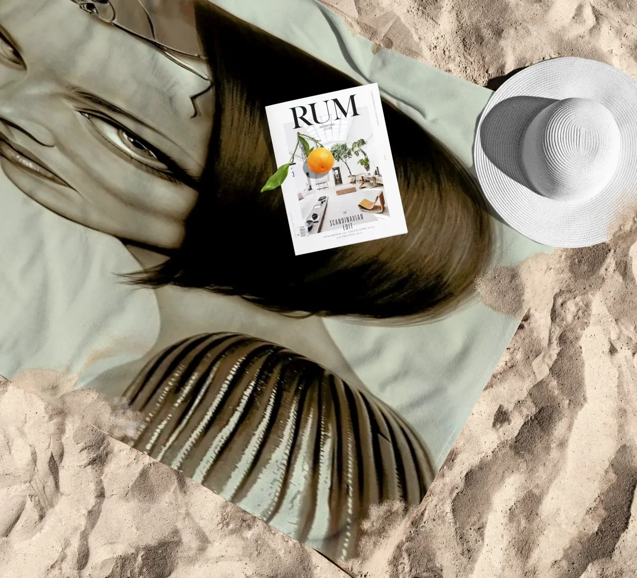 INSECTION beach towel by Giulio Rossi
