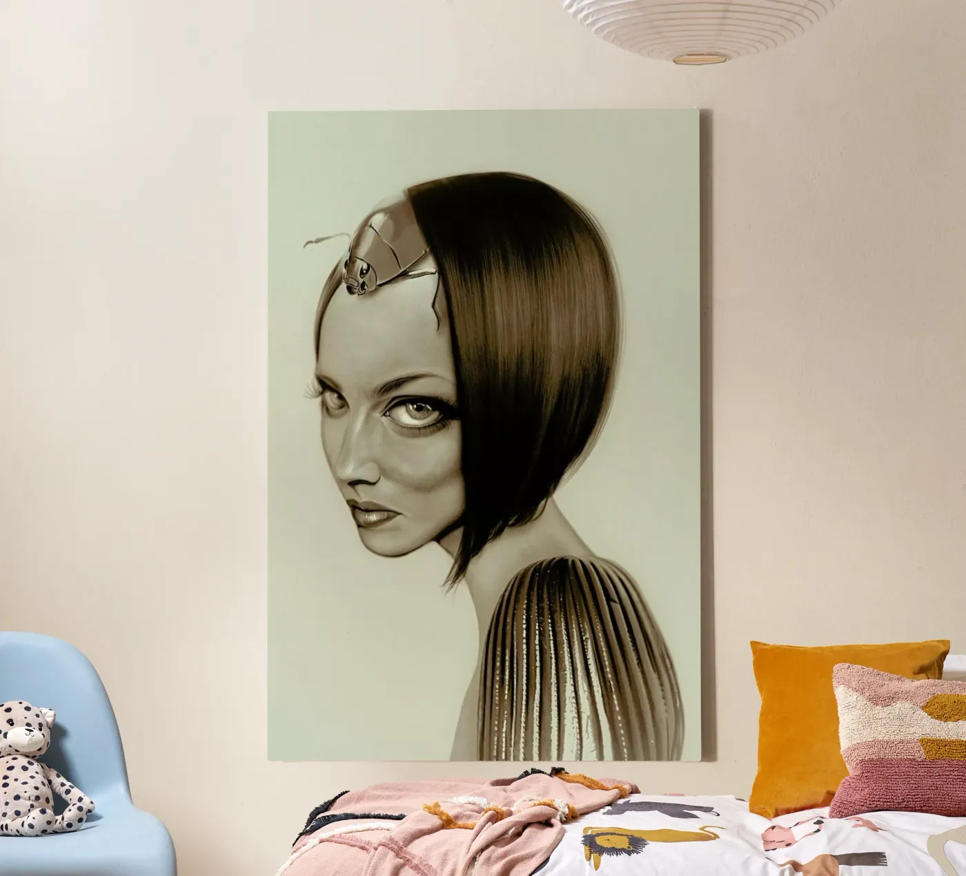 INSECTION canvas van Giulio Rossi