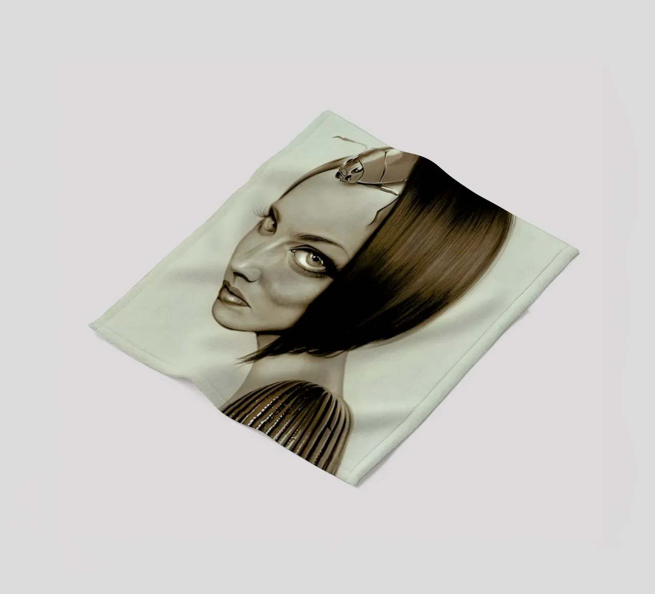 INSECTION fleecedeken van Giulio Rossi