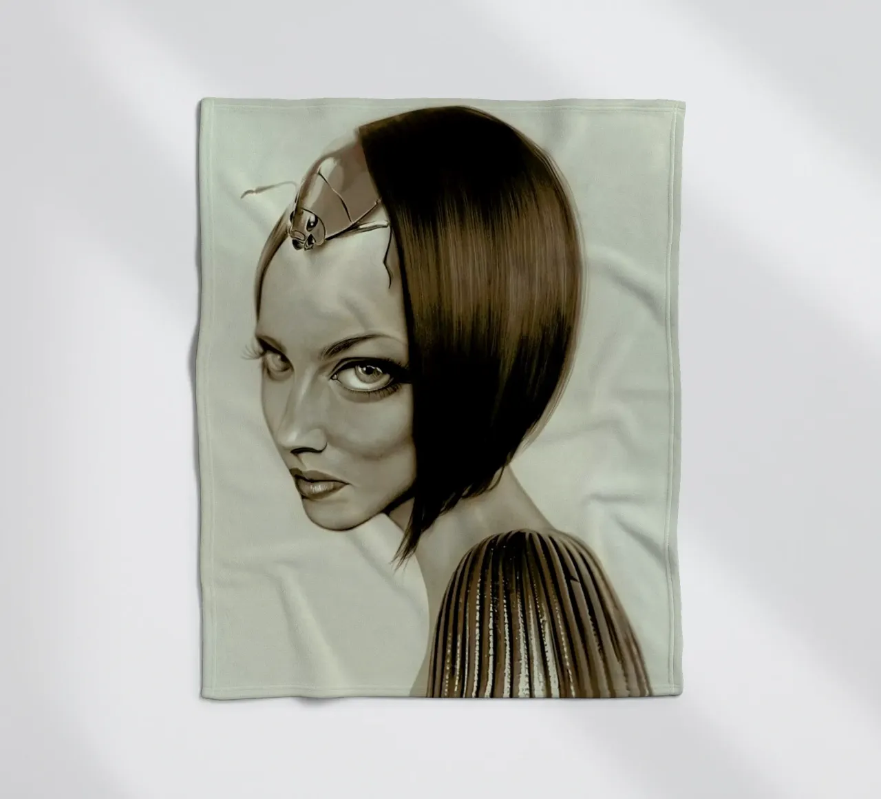 INSECTION fleecedeken van Giulio Rossi