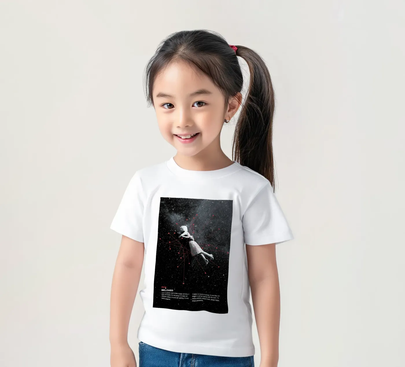 Beloved t-shirt bambini da Frank Moth