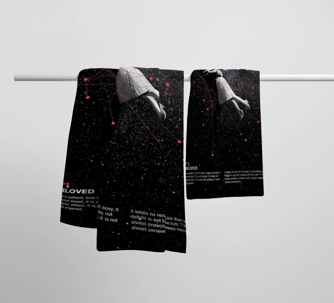 Beloved badhanddoek van Frank Moth