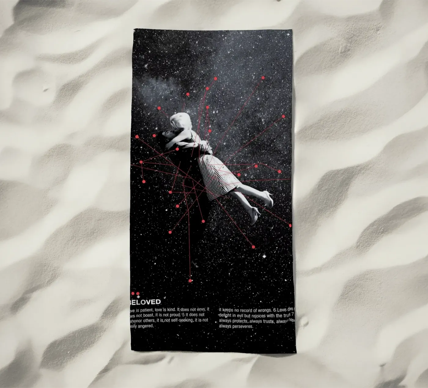 Beloved strandhanddoek van Frank Moth