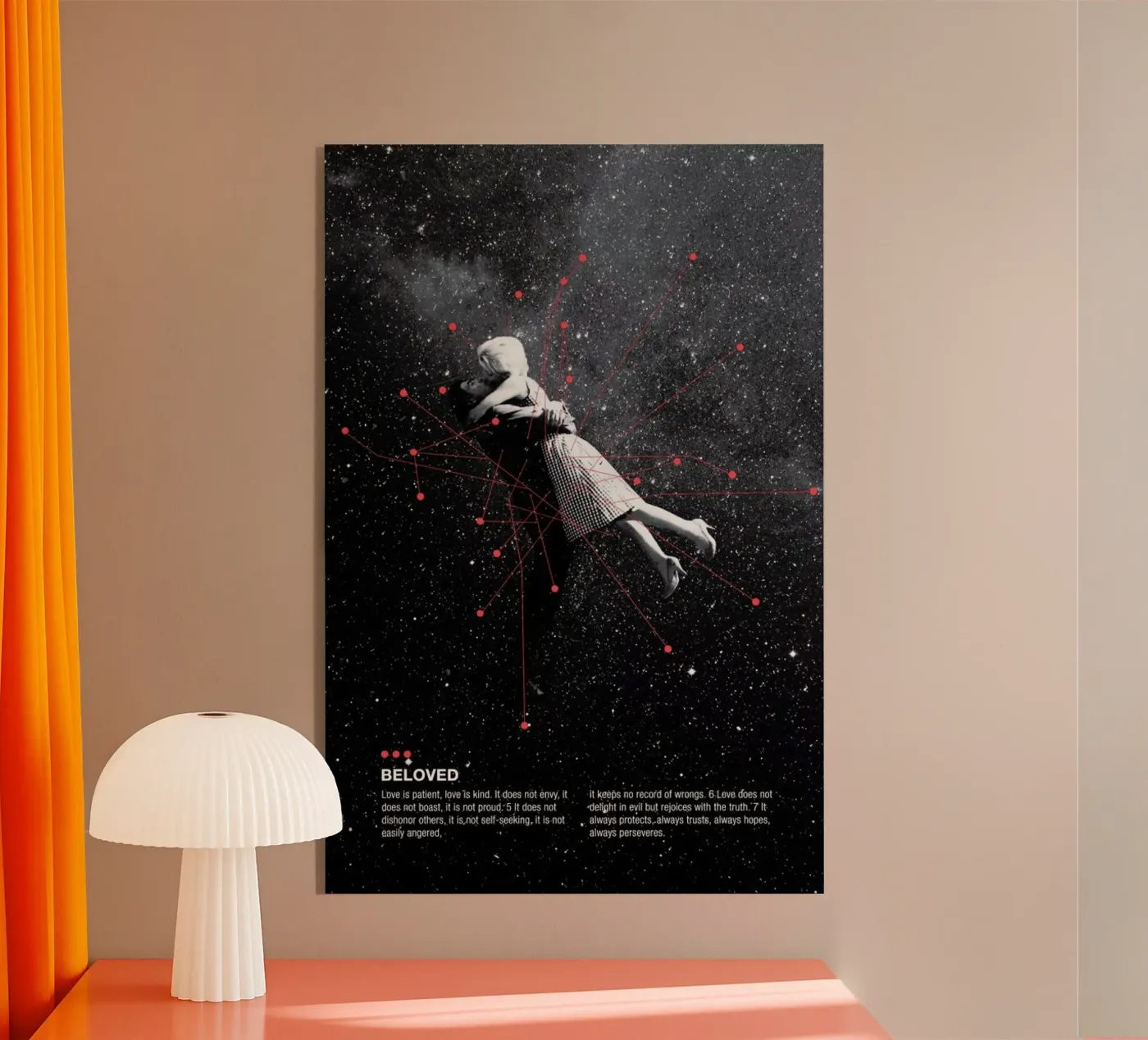 Beloved plexiglas de Frank Moth