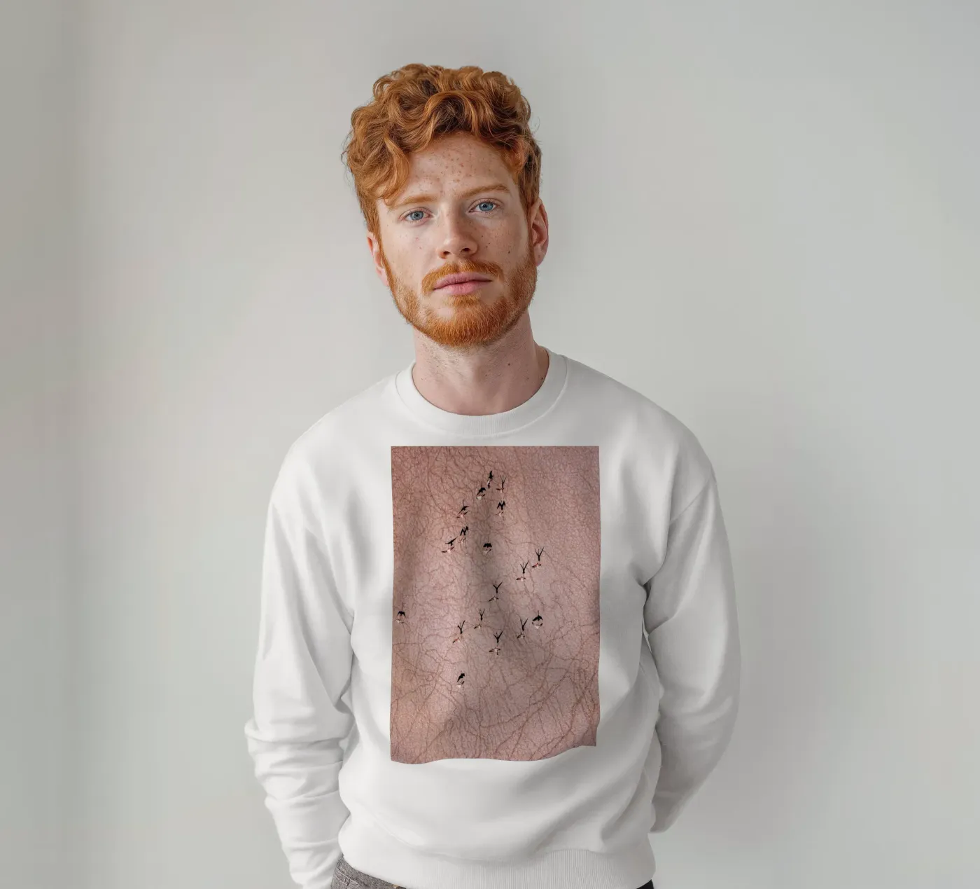 Flamingo felpa da ROBERTO H