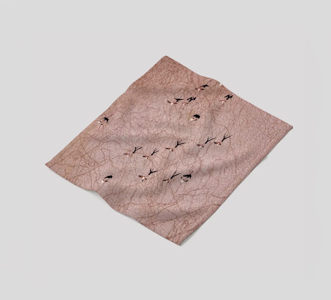 Flamingo coperta in pile da ROBERTO H