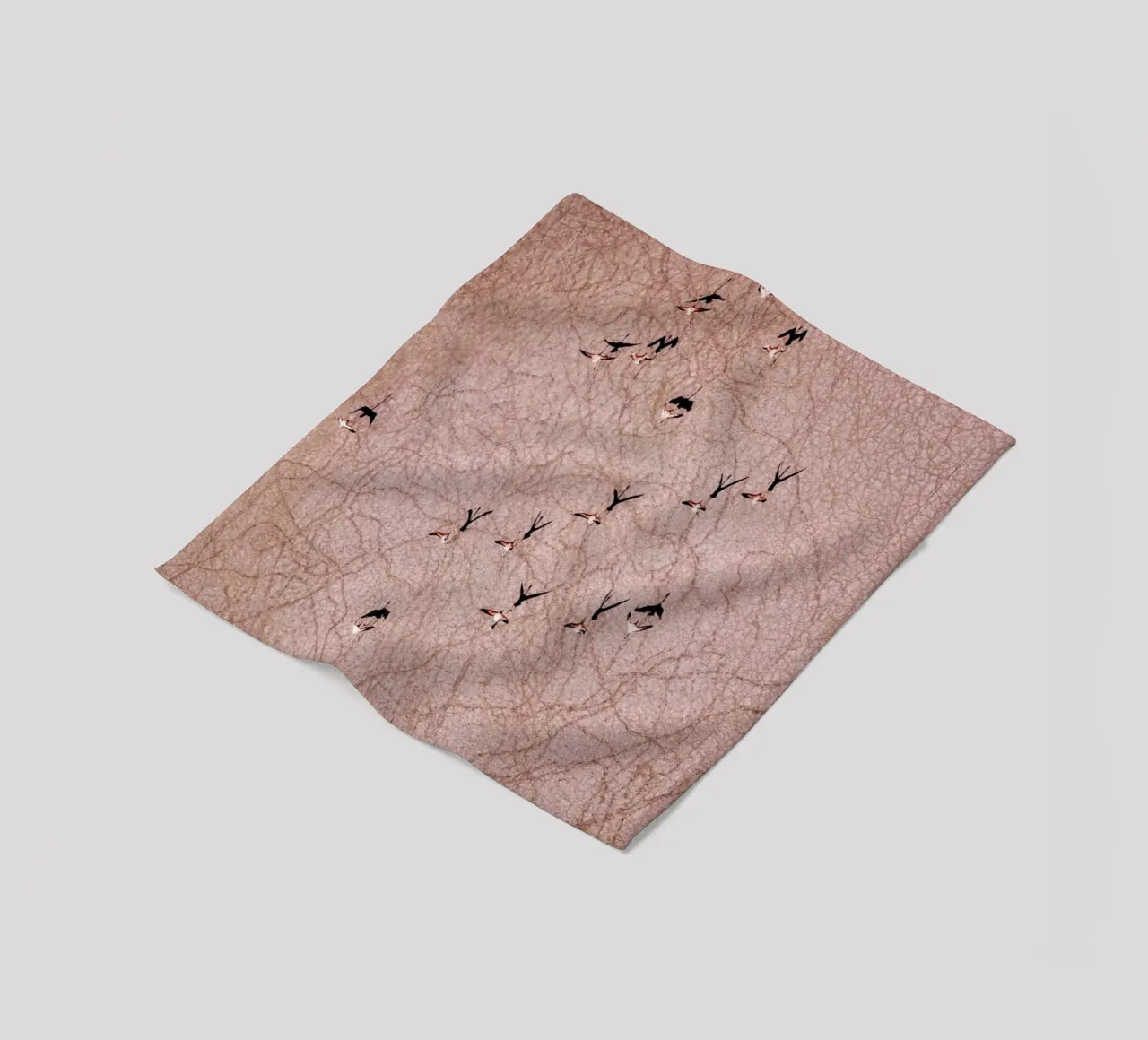 Flamingo Fleecedecke von ROBERTO H