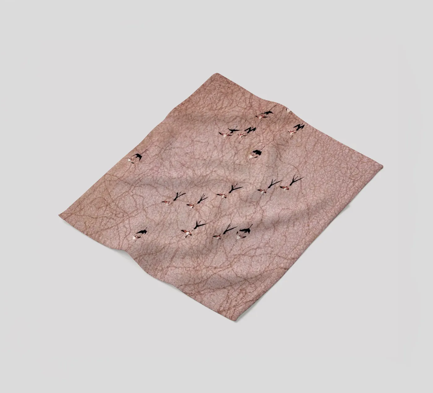 Flamingo fleecedeken van ROBERTO H